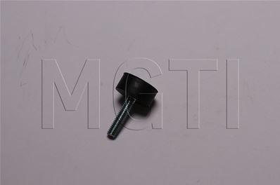 BUTEE CAOUTCH Ø15 HAUT=7 FILETAGE M4X17 SERRURE S6 & PORTE BATT
