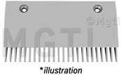 PEIGNE ALU - BM3 - DEMARCATION  L=206.39 m/m - 24 DENTS