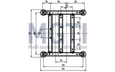 CHASSIS STANDARD SANS DEFLEX M65-M73-M73H-M75-M75H-M73S-M75S