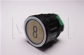 BOUTON D2 LUMINEUX VERT symbole 8