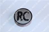 TOUCHE RONDE KSS SYMBOLE RC (noir sur fond gris) Niveau Principal