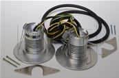 SPOT LED 230V PRE-CABLES RENFORCE COLLERETØ100 INOX (x2)