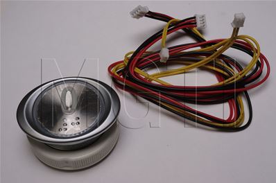 BOUTON MG540 LUM BLEU 24V symbole 0 > Fin de stock