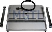 CAR APRON (FOLDABLE) H=750 Lg=700 STAINLESS STEEL