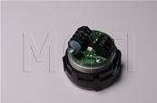 BOUTON HSR VB42 “-1“ LUMINEUX BLEU COLLERETTE BRILLANTE