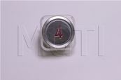 BOUTON MG21G (rond, inox brossé)LUM ROUGE 24V symbole 4