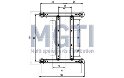 CHASSIS STANDARD SANS DEFLEX POUR M83